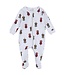 PETIT LEM PYJAMA À PATTES AUTOS DE COURSES - HEATHER GREY