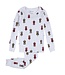 PETIT LEM PYJAMA 2 MCX AUTOS DE COURSES - HEATHER GREY