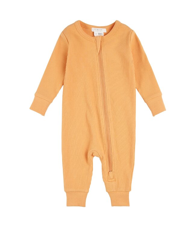 PETIT LEM DORMEUSE EN TRICOT - ORANGE LEATHER