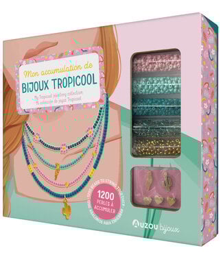 AUZOU COFFRET - MON ACCUMULATION DE BRACELETS TROPICOOL