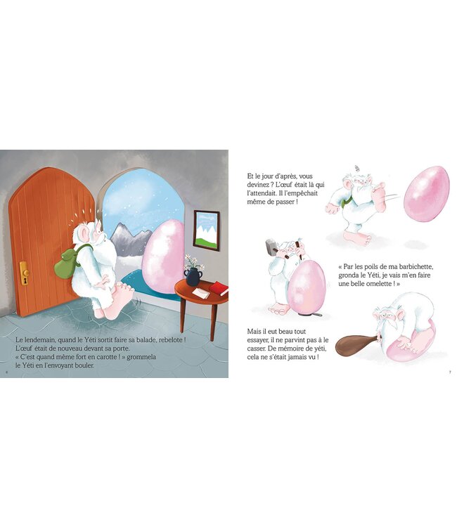 AUZOU LIVRE - L'INCROYABLE HISTOIRE DE DEMOISELLE YETI