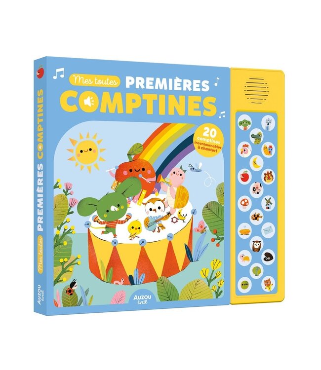 AUZOU LIVRE À ÉCOUTER - MES PREMIÈRES COMPTINES