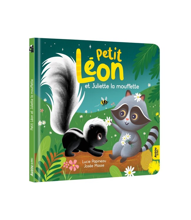 AUZOU LIVRE - PETIT LÉON ET JULIETTE LA MOUFFETTE