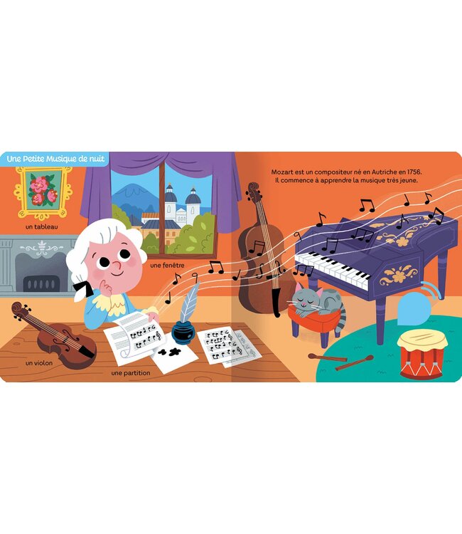 AUZOU LIVRE MUSICAL - MOZART