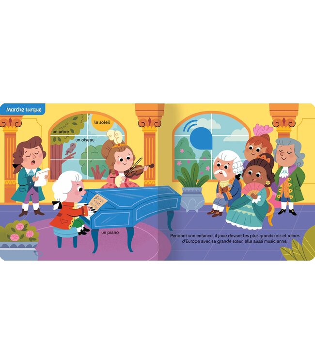 AUZOU LIVRE MUSICAL - MOZART