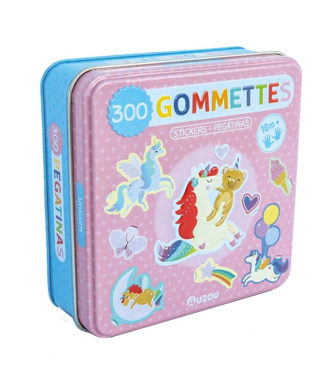 AUZOU BOITE 300 GOMETTES - LES LICORNES