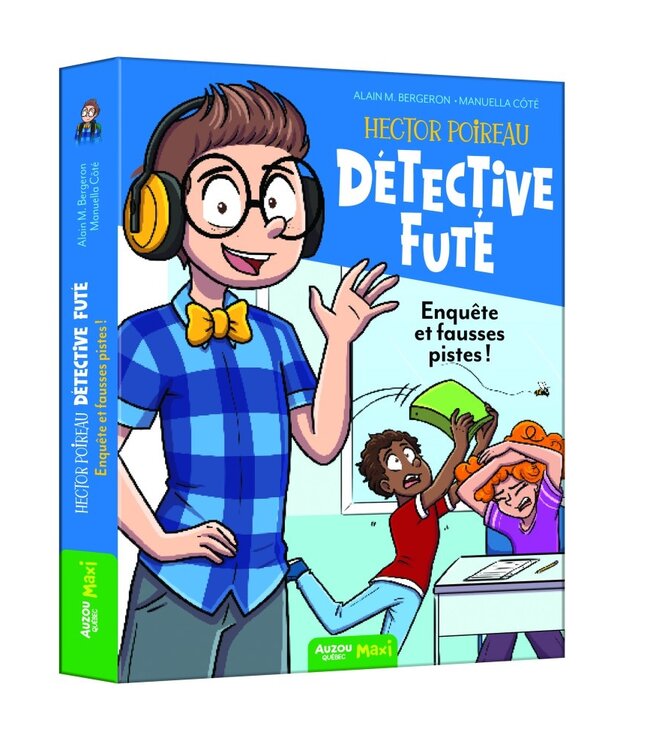 AUZOU LIVRE - DÉTECTIVE FUTÉ : ENQUÊTE ET FAUSSE PISTE