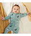 PETIT LEM PYJAMA À PATTES DINOSAURES  - TURQUOISE