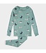 PETIT LEM PYJAMA 2 MCX DINOSAURES - TURQUOISE