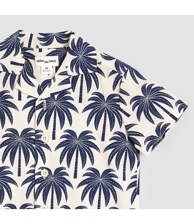 MILES THE LABEL CHEMISE PALMIERS - BEIGE