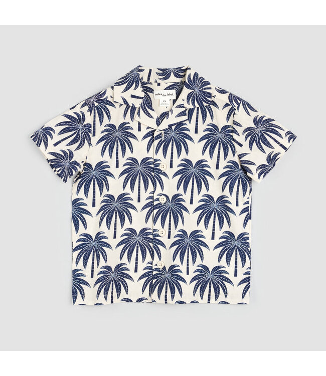 MILES THE LABEL CHEMISE PALMIERS - BEIGE