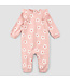 MILES THE LABEL COMBINAISON FLEURS - PINK LEATHER