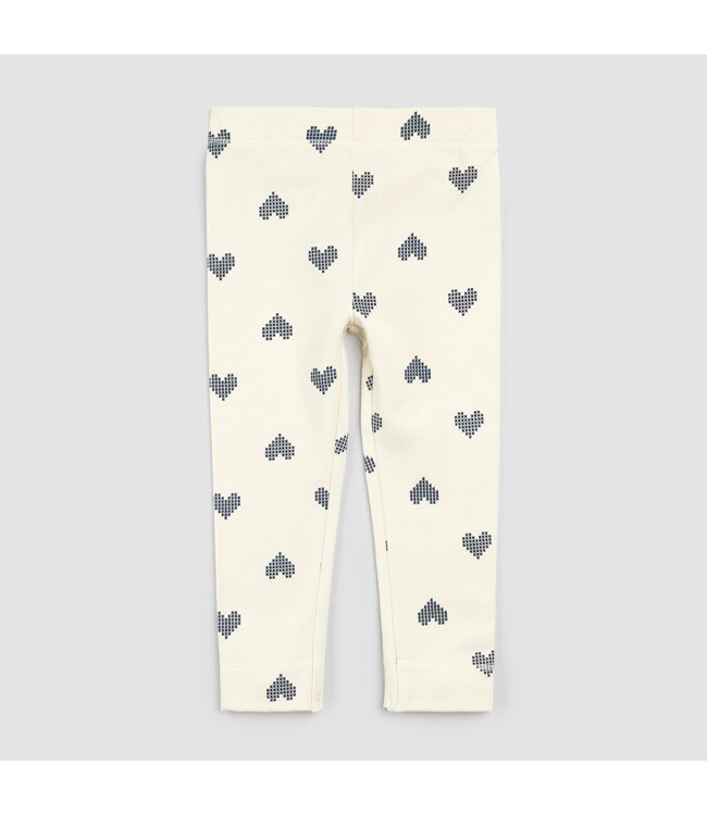MILES THE LABEL PANTALON COEURS PIXEL - BEIGE