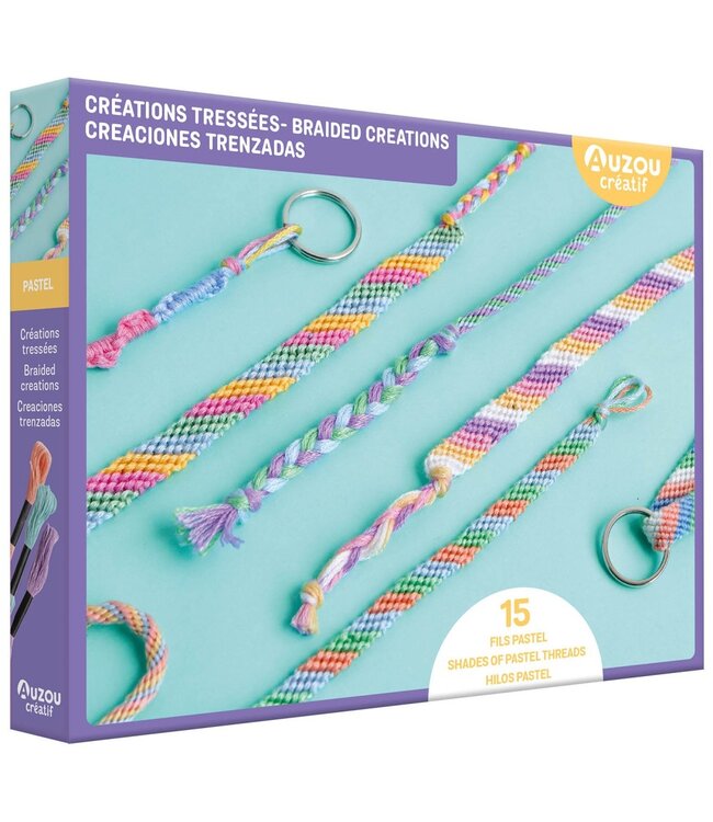 AUZOU COFFRET - CRÉATION DE TRESSES