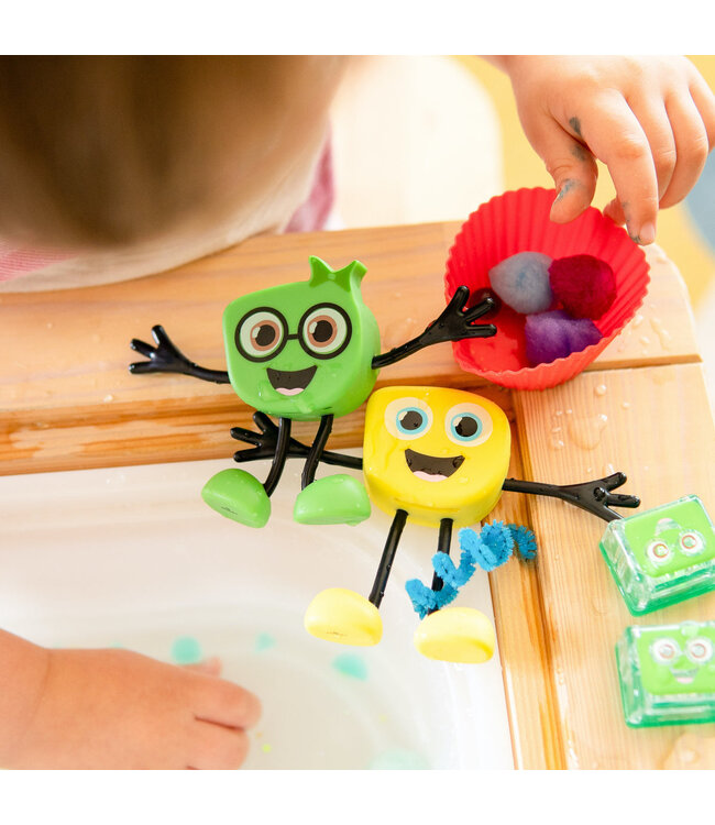 GLO PALS PERSONNAGE AVEC 2 CUBES LUMINEUX - PIPPA