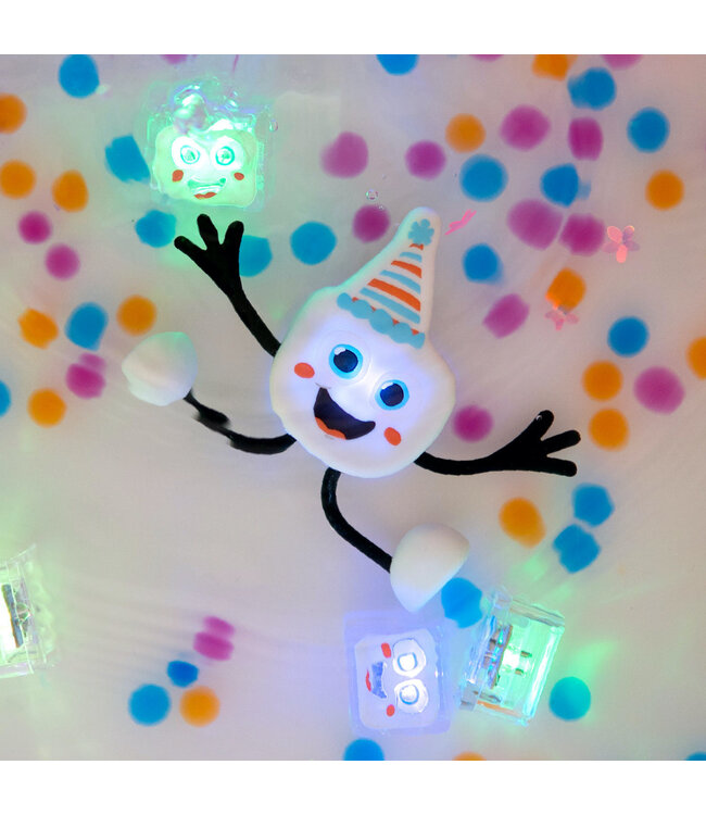 GLO PALS PERSONNAGE AVEC 2 CUBES LUMINEUX - PARTY PAL