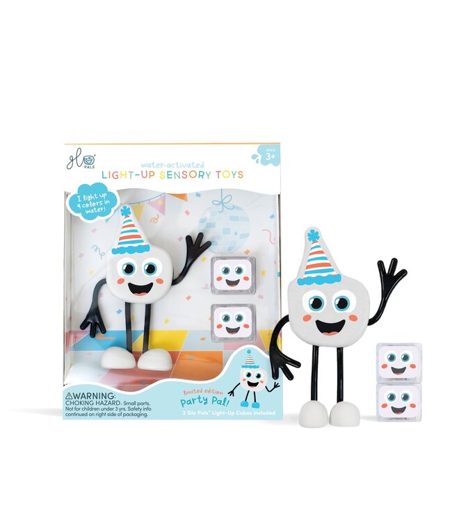 GLO PALS PERSONNAGE AVEC 2 CUBES LUMINEUX - PARTY PAL