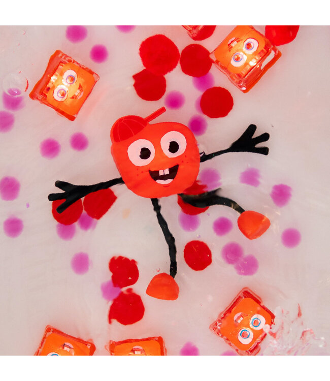 GLO PALS PERSONNAGE AVEC 2 CUBES LUMINEUX - SAMMY