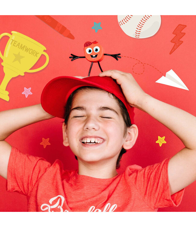 GLO PALS PERSONNAGE AVEC 2 CUBES LUMINEUX - SAMMY