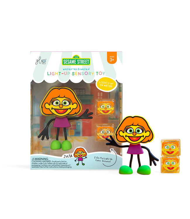 GLO PALS PERSONNAGE AVEC 2 CUBES LUMINEUX - JULIA
