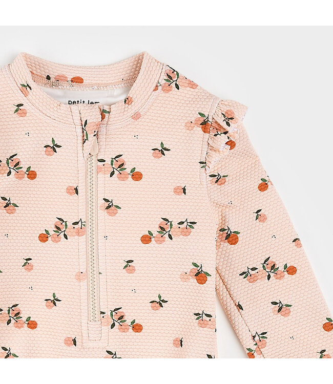 PETIT LEM MAILLOT DE BAIN - CRÈME ORANGES