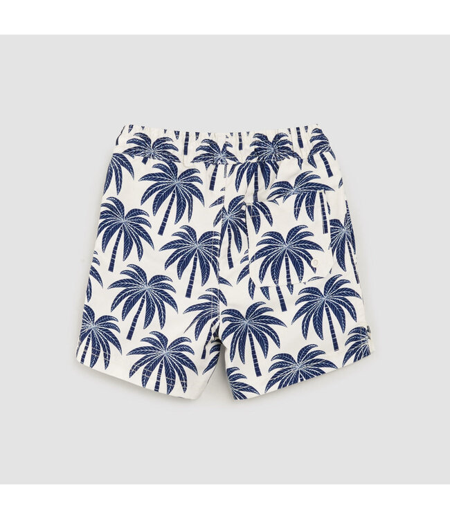 MILES THE LABEL SHORT DE BAIN - BEIGE À IMPRIMÉS PALMIERS