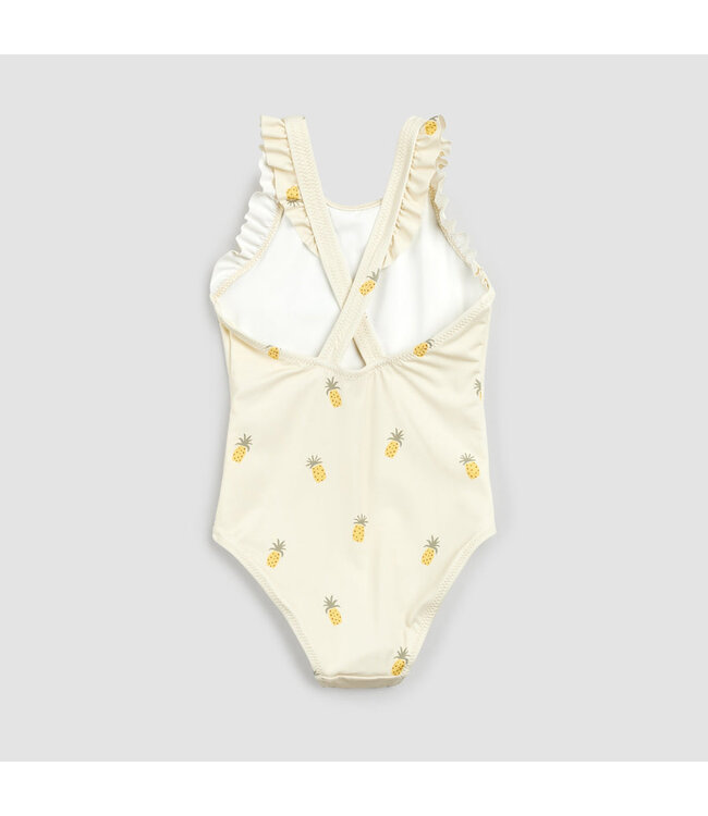 MILES THE LABEL MAILLOT DE BAIN - BEIGE À IMPRIMÉ ANANAS