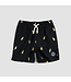 MILES THE LABEL SHORT DE BAIN - NOIR À IMPRIMÉ ANANAS