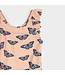 PETIT LEM MAILLOT DE BAIN - PAPAYE À IMPRIMÉ DE MONARQUE