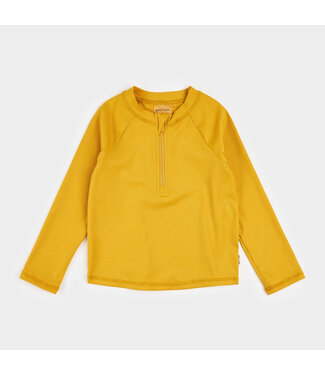 PETIT LEM MAILLOT DE BAIN À MANCHES LONGUES - JAUNE