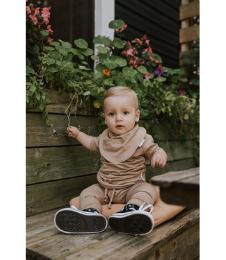 ZAK ET ZOÉ T-SHIRT EN BAMBOU - BEIGE