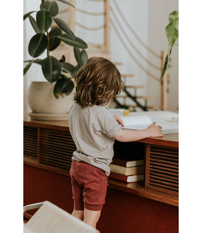 ZAK ET ZOÉ T-SHIRT EN BAMBOU - GRIS