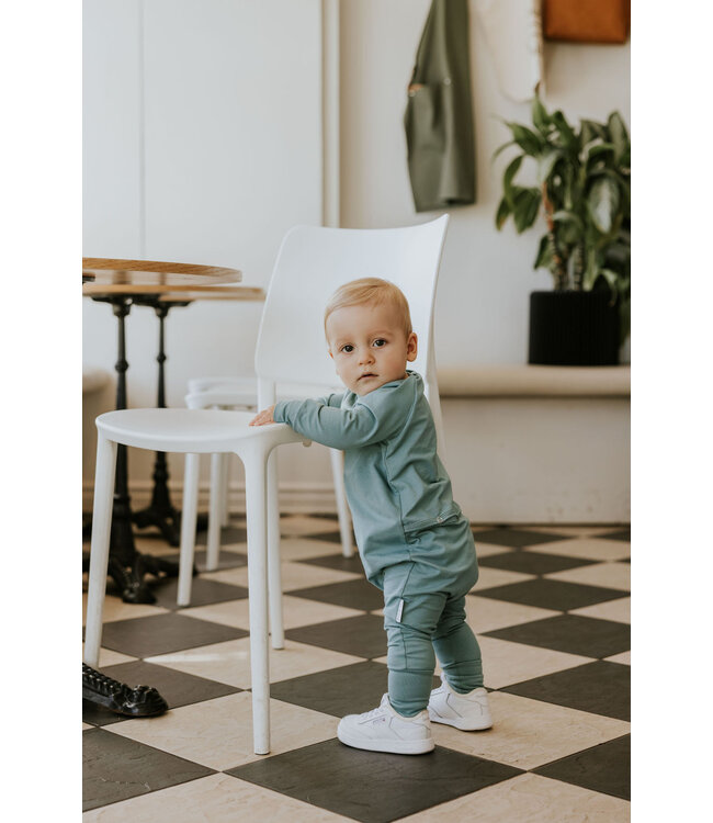 ZAK ET ZOÉ ROMPER 0-3 MOIS - BLEUET