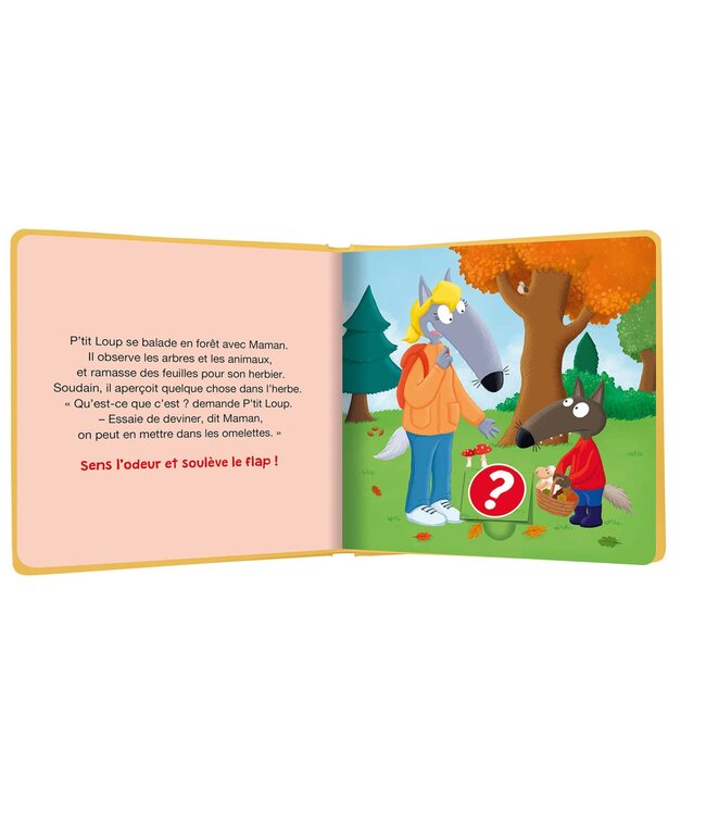 AUZOU LIVRE P'TIT LOUP - LES ODEURS