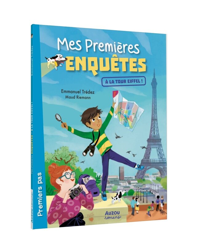 AUZOU LIVRE MES PREMIÈRES ENQUÊTES - À LA TOUR EIFFEL!