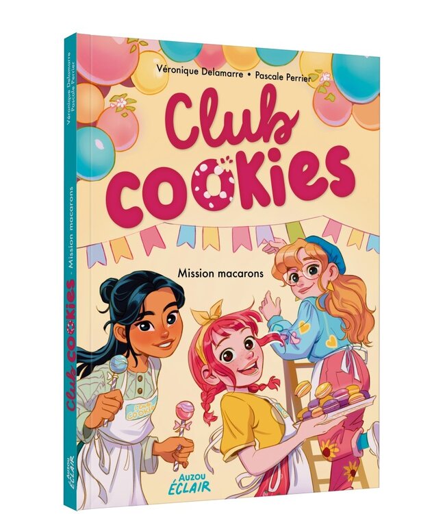 AUZOU LIVRE - MISSION MACARONS (CLUB COOKIES)
