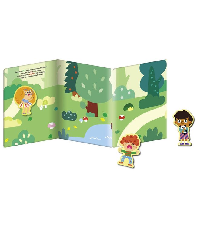 AUZOU MON AVENTURE AIMANTÉE - LES ÉMOTIONS