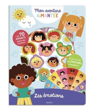 AUZOU MON AVENTURE AIMANTÉE - LES ÉMOTIONS