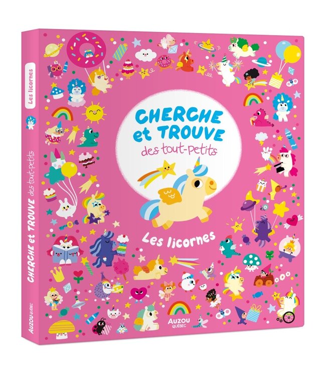 AUZOU CHERCHE ET TROUVE DES TOUT-PETITS - LICORNES