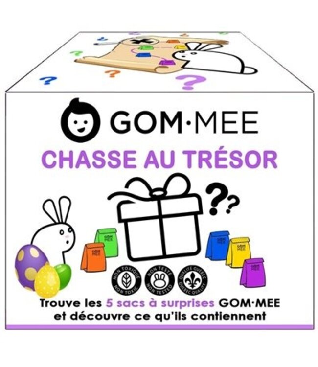 GOM-MEE BOÎTE CHASSE AU TRÉSOR - PÂQUES