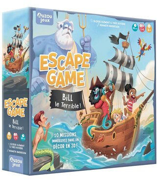 AUZOU JEUX ESCAPE GAME - BILL LE TERRIBLE