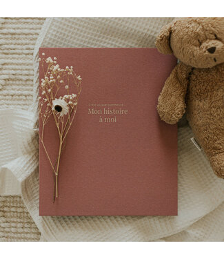 LE PETIT TABLEAU NOIR LIVRE DE BÉBÉ MON HISTOIRE À MOI - ROSE SCINTILLANT