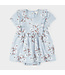 PETIT LEM ROBE HORTENSIA - BLEU CIEL