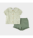PETIT LEM ENSEMBLE 2 MCX FEUILLES DE SAUGE - VERT