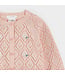 PETIT LEM CARDIGAN POINTELLE - ROSE