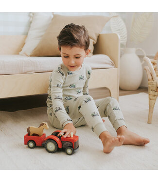 PETIT LEM PYJAMA 2 MCX TONDEUSES À GAZON - VERT