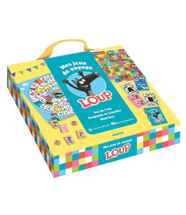AUZOU MES JEUX DE VOYAGES LOUP