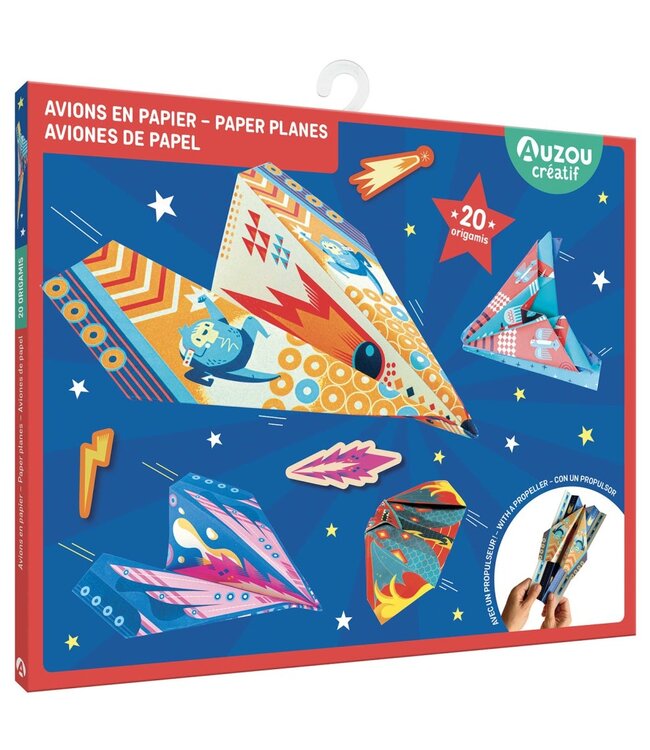 AUZOU ENSEMBLE CRÉATIF - AVIONS EN PAPIER