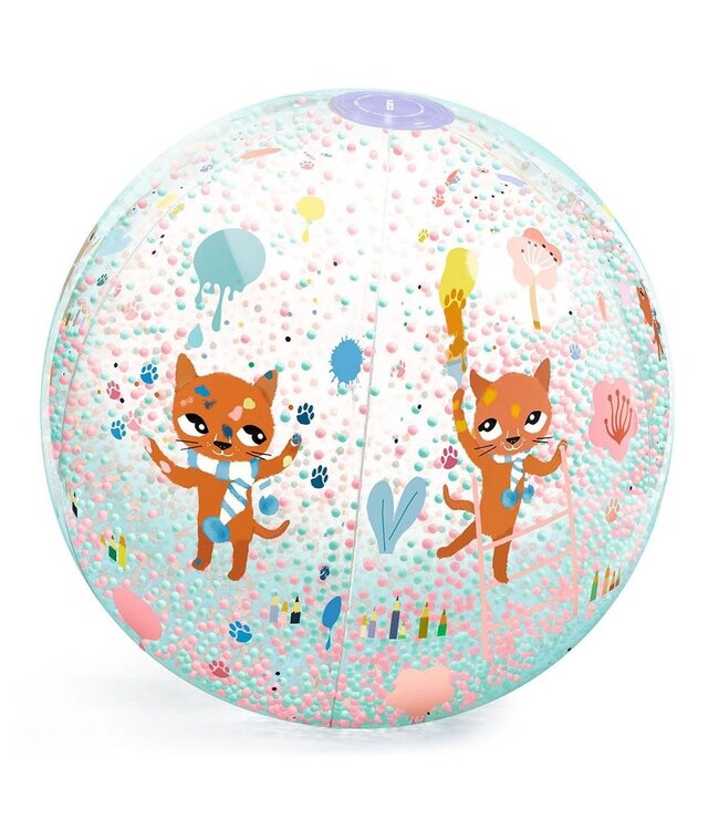 DJECO BALLON DE PLAGE - CHAMALOW