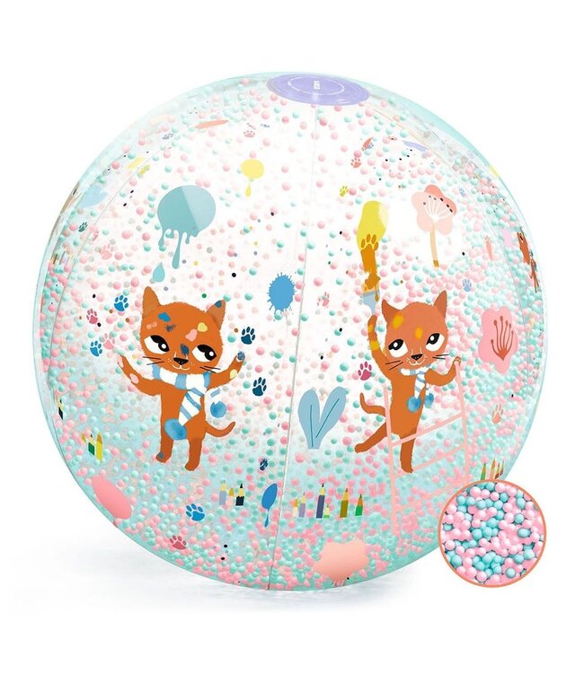 DJECO BALLON DE PLAGE - CHAMALOW